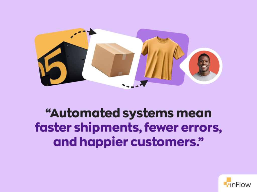 “Automated systems mean faster shipments, fewer errors, and happier customers.”